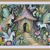 Enchanted House Cross Stitch Pattern