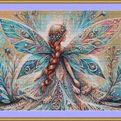 Exquisite Fairy Cross Stitch Pattern