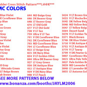 Jacob's Ladder Cross Stitch Pattern***LOOK***Buyers Can Download Your Pattern As Soon As They Complete The Purchase