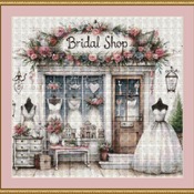 Bridal Shop 1 Cross Stitch Pattern