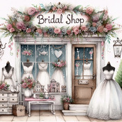 Bridal Shop 1 Cross Stitch Pattern