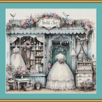 Bridal Shop 2 Cross Stitch Pattern
