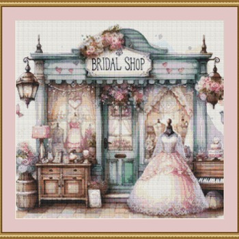 Bridal Shop 3 Cross Stitch Pattern