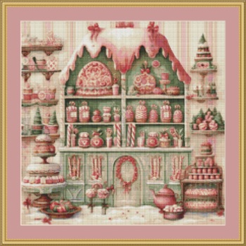 Candy Store 1 Cross Stitch Pattern