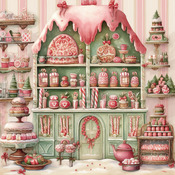 Candy Store 1 Cross Stitch Pattern