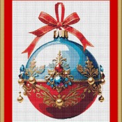 Christmas Bauble 2 Cross Stitch Pattern