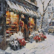 Christmas Shop  1 Cross Stitch Pattern