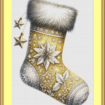 Christmas Stocking 1 Cross Stitch Pattern