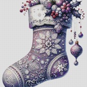 Christmas Stocking 3 Cross Stitch Pattern