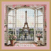 Eiffel Tower 1 Cross Stitch Pattern