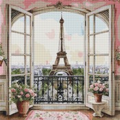 Eiffel Tower 1 Cross Stitch Pattern
