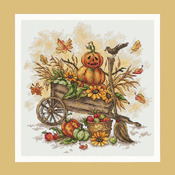 Fall Pumpkins Cross Stitch Pattern***L@@K***$2.95 Buyers Can Download Your Pattern As Soon As They Complete The Purchase