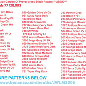 Garden Of Prayer Cross Stitch Pattern***L@@K***Buyers Can Download Your Pattern As Soon As They Complete The Purchase