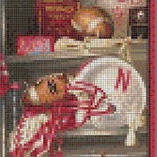NEBRASKA HUSKERS Locker Room Cross Stitch Pattern***L@@K***Buyers Can Download Your Pattern As Soon As They Complete The Purchase