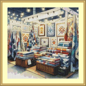 Quilt Market 1 Cross Stitch Patern