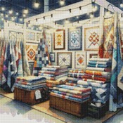 Quilt Market 1 Cross Stitch Patern