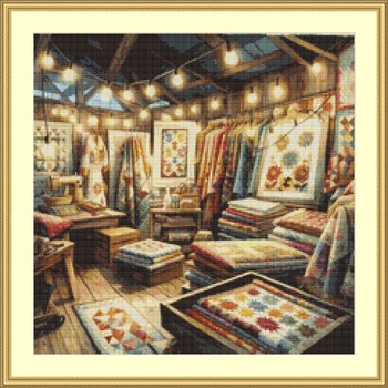 Quilt Market 2 Cross Stitch Pattern