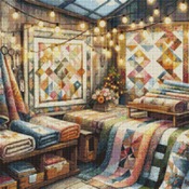 Quilt Market 3 Cross Stitch Pattern