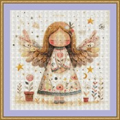 Quirky Angel 1 Cross Stitch Pattern