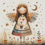 Quirky Angel 2 Cross Stitch Pattern