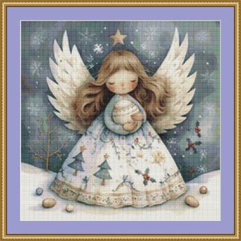 Quirky Angel 3 Cross Stitch Pattern