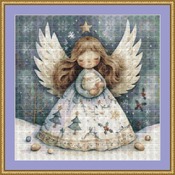 Quirky Angel 3 Cross Stitch Pattern