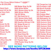 Wild Turkey Pair Cross Stitch Pattern***L@@K***Buyers Can Download Your Pattern As Soon As They Complete The Purchase