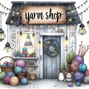 Yarn Shop 1 Cross Stitch Pattern