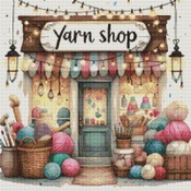 Yarn Shop 1 Cross Stitch Pattern