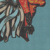American Indian Chief Cross Stitch Pattern***L@@K*** ( ONLY 2 LEFT )