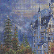 Autumn Mist Castle Cross Stitch Pattern***LOOK***Buyers Can Download Your Pattern As Soon As They Complete The Purchase