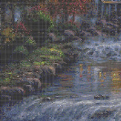 Autumn Mist Castle Cross Stitch Pattern***LOOK***Buyers Can Download Your Pattern As Soon As They Complete The Purchase