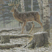 Buck Hunt Cross Stitch Pattern ***LOOK*** Buyers Can Download Your Pattern As Soon As They Complete The Purchase