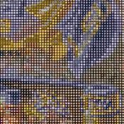 LSU Tigers Tailgate Cross Stitch Pattern***LOOK***