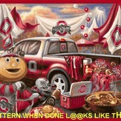 Ohio State Buckeyes TaiLgate Cross Stitch Pattern***L@@K***