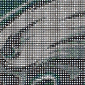 Philadelphia Eagles Cross Stitch Pattern***LOOK***$2.95