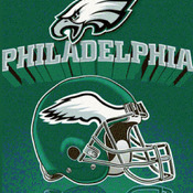 Philadelphia Eagles Cross Stitch Pattern***LOOK***$2.95