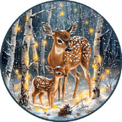 Doe And Fawn Cross Stitch Pattern***L@@K***