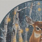 Doe And Fawn Cross Stitch Pattern***L@@K***