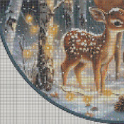 Doe And Fawn Cross Stitch Pattern***L@@K***