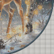 Doe And Fawn Cross Stitch Pattern***L@@K***