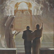 Judgement of Heaven Cross Stitch Pattern***L@@K***