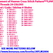 Judgement of Heaven Cross Stitch Pattern***L@@K***