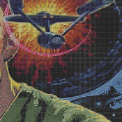 Star Trek Doomsday Machine Cross Stitch Pattern***L@@K***