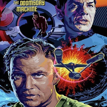 Star Trek Doomsday Machine Cross Stitch Pattern***L@@K***