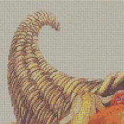 Thanksgiving Horn Of PLenty Cross Stitch Pattern***LOOK***