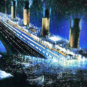 Titanic Sinking Cross Stitch Pattern***L@@K***
