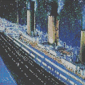 Titanic Sinking Cross Stitch Pattern***L@@K***