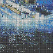 Titanic Sinking Cross Stitch Pattern***L@@K***
