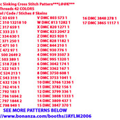 Titanic Sinking Cross Stitch Pattern***L@@K***